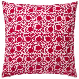 Hana-Lotus Reversible Euro - Red